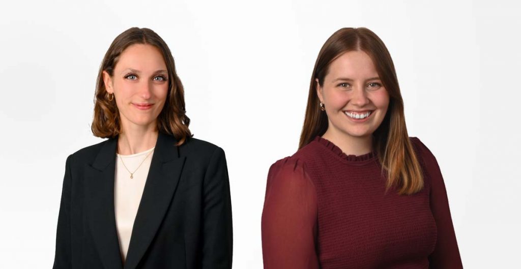 Deux nouvelles avocates Dunton Rainville